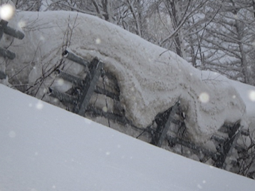 雪庇予防材